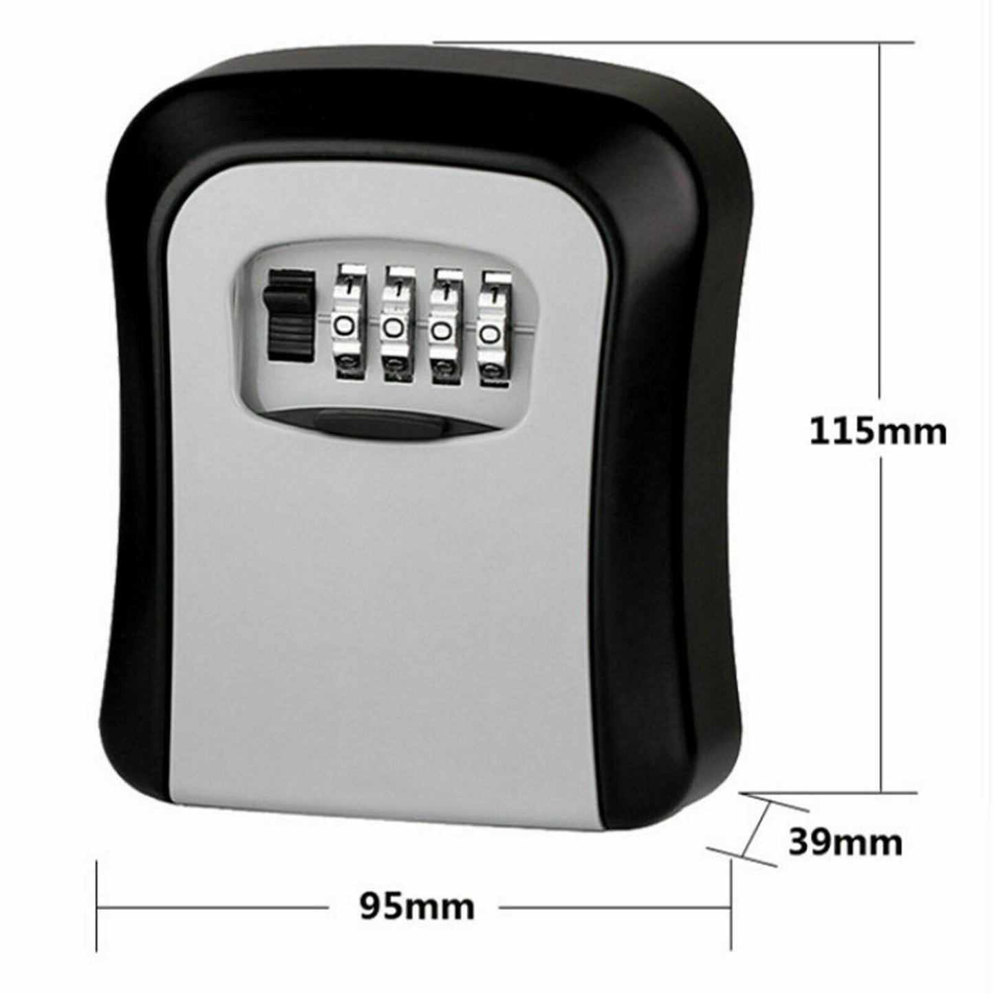 UK 4 Digit Combination Key Lock Box