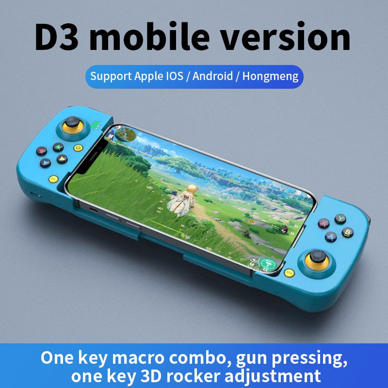 Game Controller For Mobile Phone Android IOS Gamepad for PS4 Switch PC