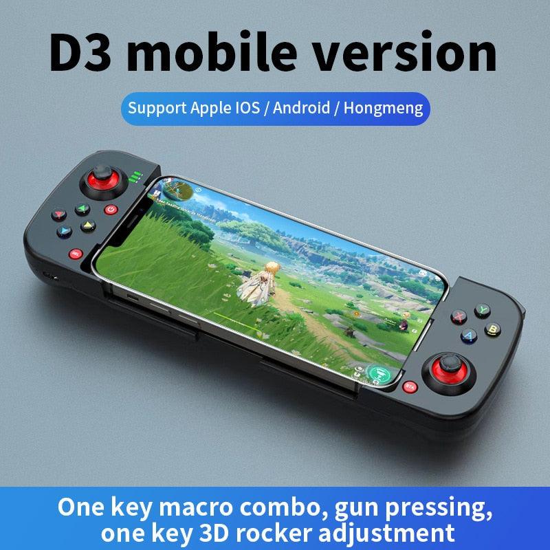 Game Controller For Mobile Phone Android IOS Gamepad for PS4 Switch PC