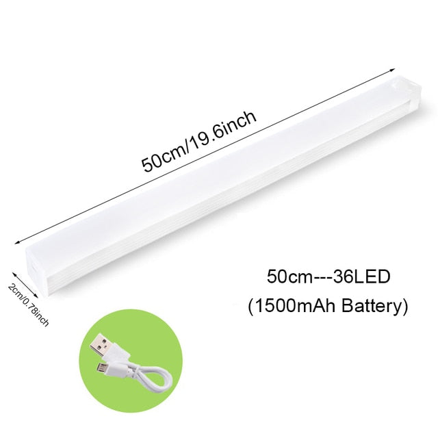 Motion Sensor Light Wireless LED USB Rechargeable