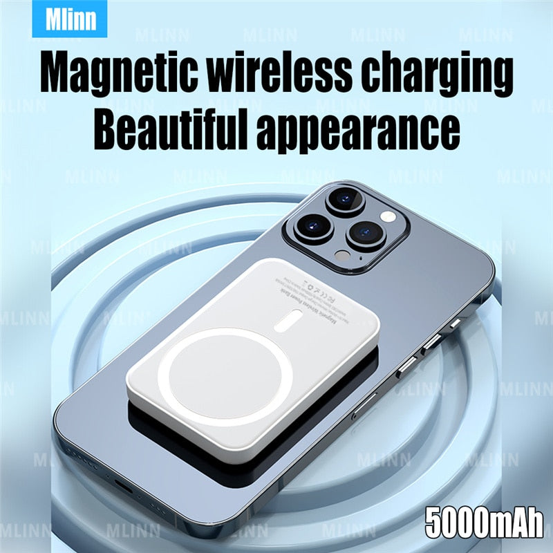 Powerbank Magnetic Wireless 10000mAh Macsafe for iphone 13 12 Pro Max Charger