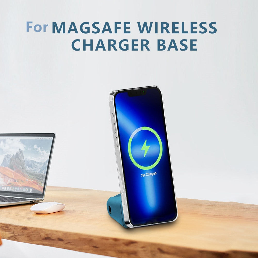 Magnetic Phone Holder with Magsaf Wireless Charger Bluetooth