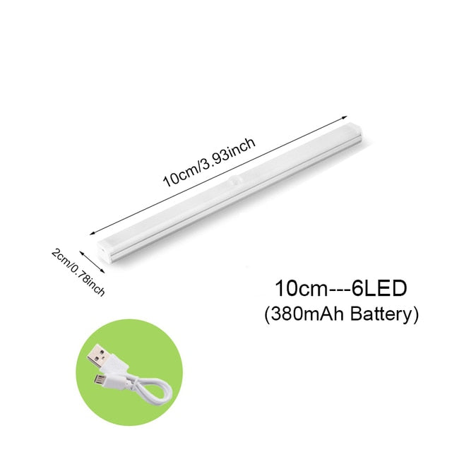 Motion Sensor Light Wireless LED USB Rechargeable