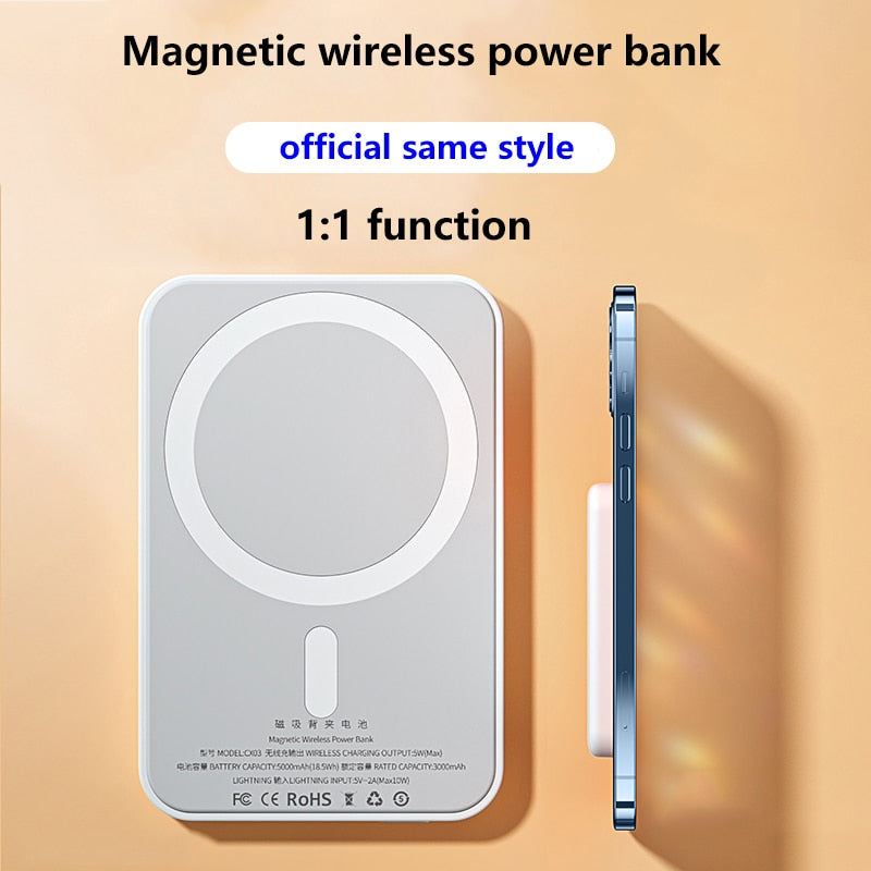 Powerbank Magnetic Wireless 10000mAh Macsafe for iphone 13 12 Pro Max Charger