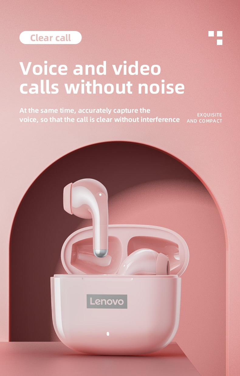 Lenovo LP40 Pro Earphone Bluetooth 5.1 Wireless Headphones Waterproof