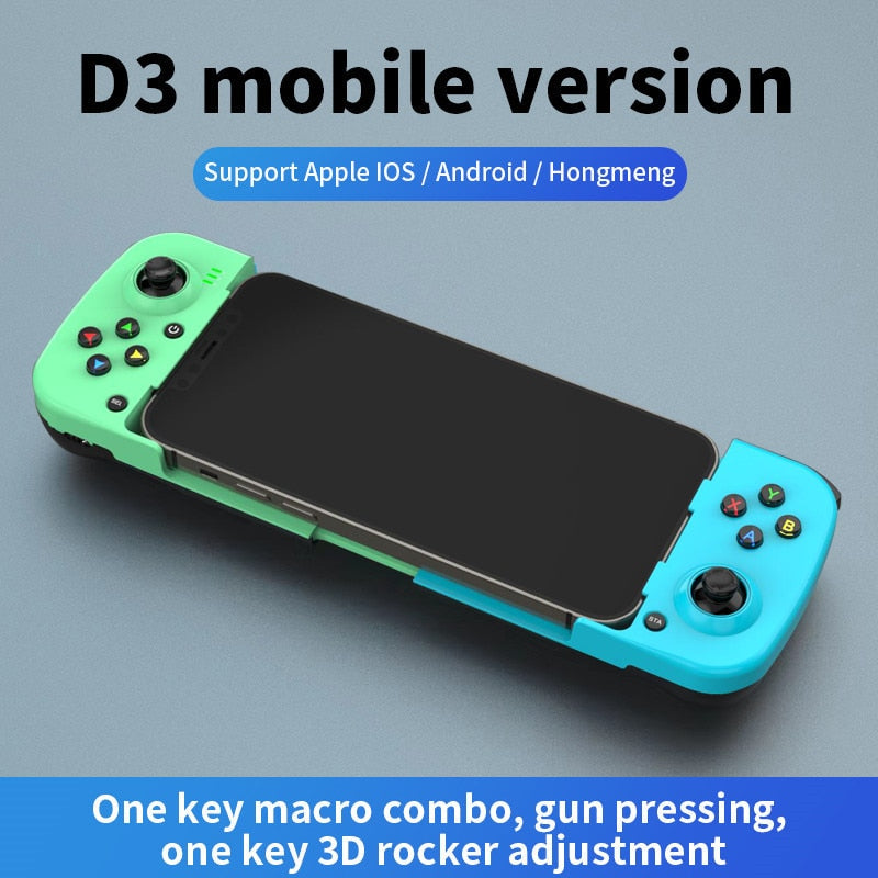 Game Controller For Mobile Phone Android IOS Gamepad for PS4 Switch PC