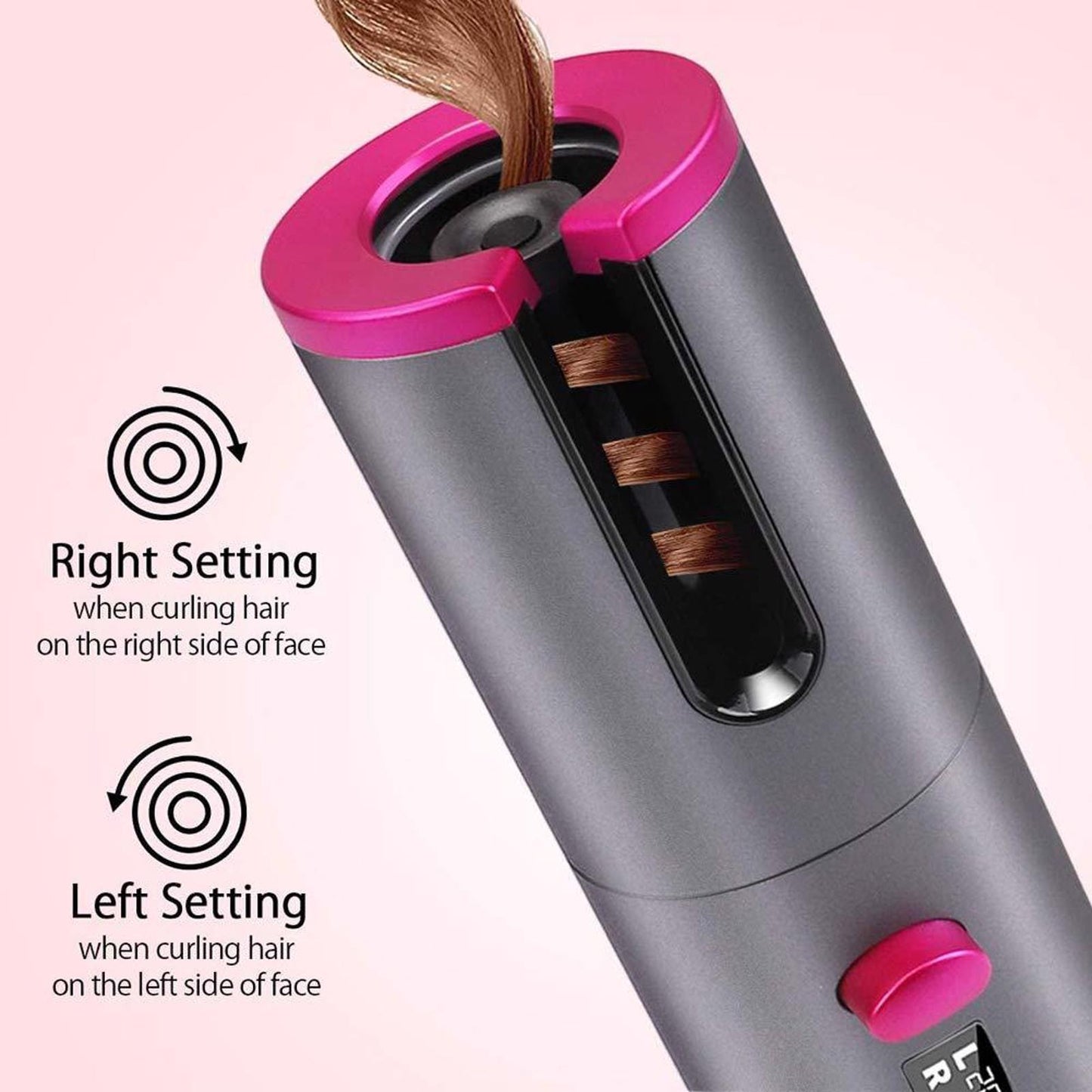 Auto-Rotating Cordless Hair Curler